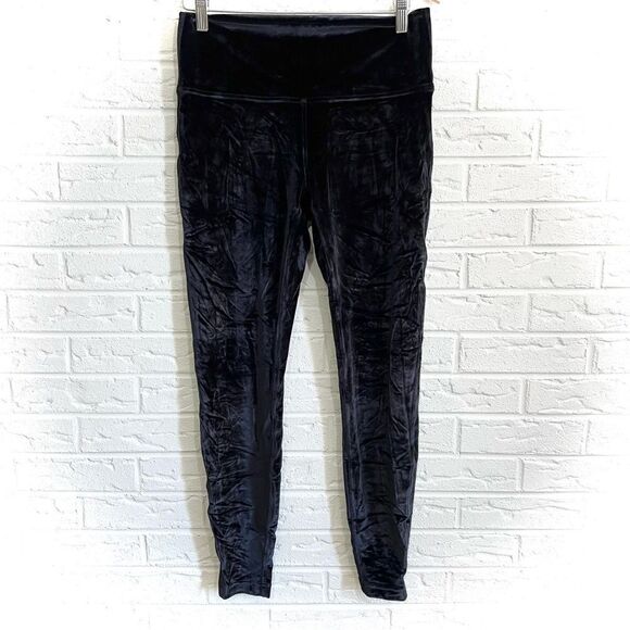 Lululemon Wunder Lounge High-Rise Tight 28” Crushed Velvet Size 12 - Picture 1 of 7